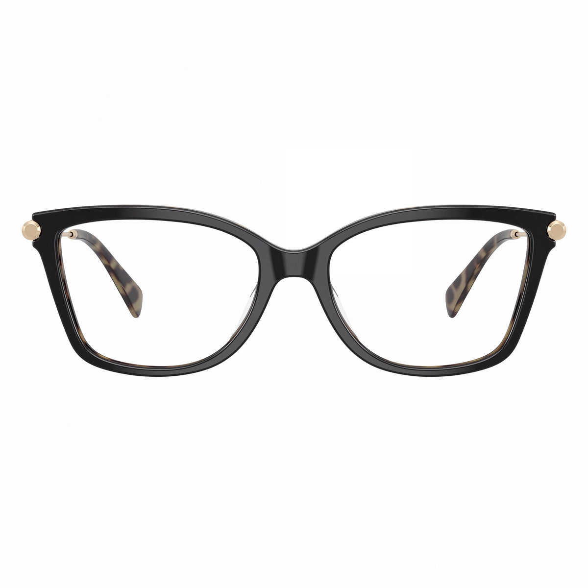 Gafas graduadas para mujer Michael Kors Mk4150u Negro/Carey Ámbar, 52 mm, Photo 2