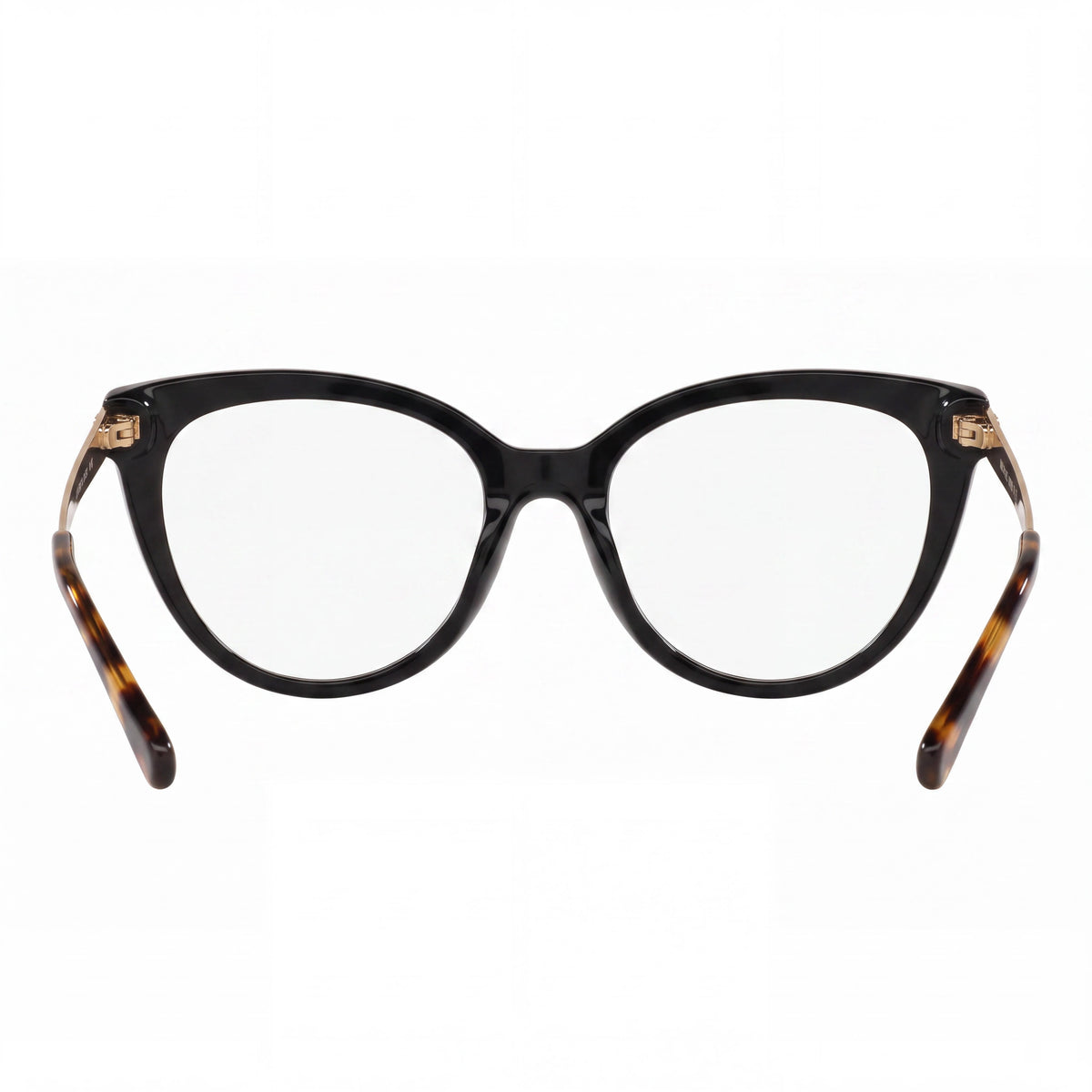 Gafas graduadas para mujer Michael Kors Mk4150u Negro/Carey Ámbar, 52 mm, Photo 3