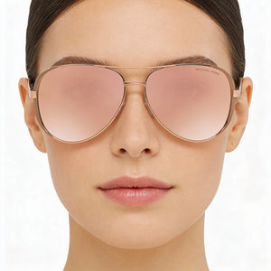 Michael Kors Mk5004 Chelsea Gold Sunglasses Women — lifestyle wear, beach and sunny outings
