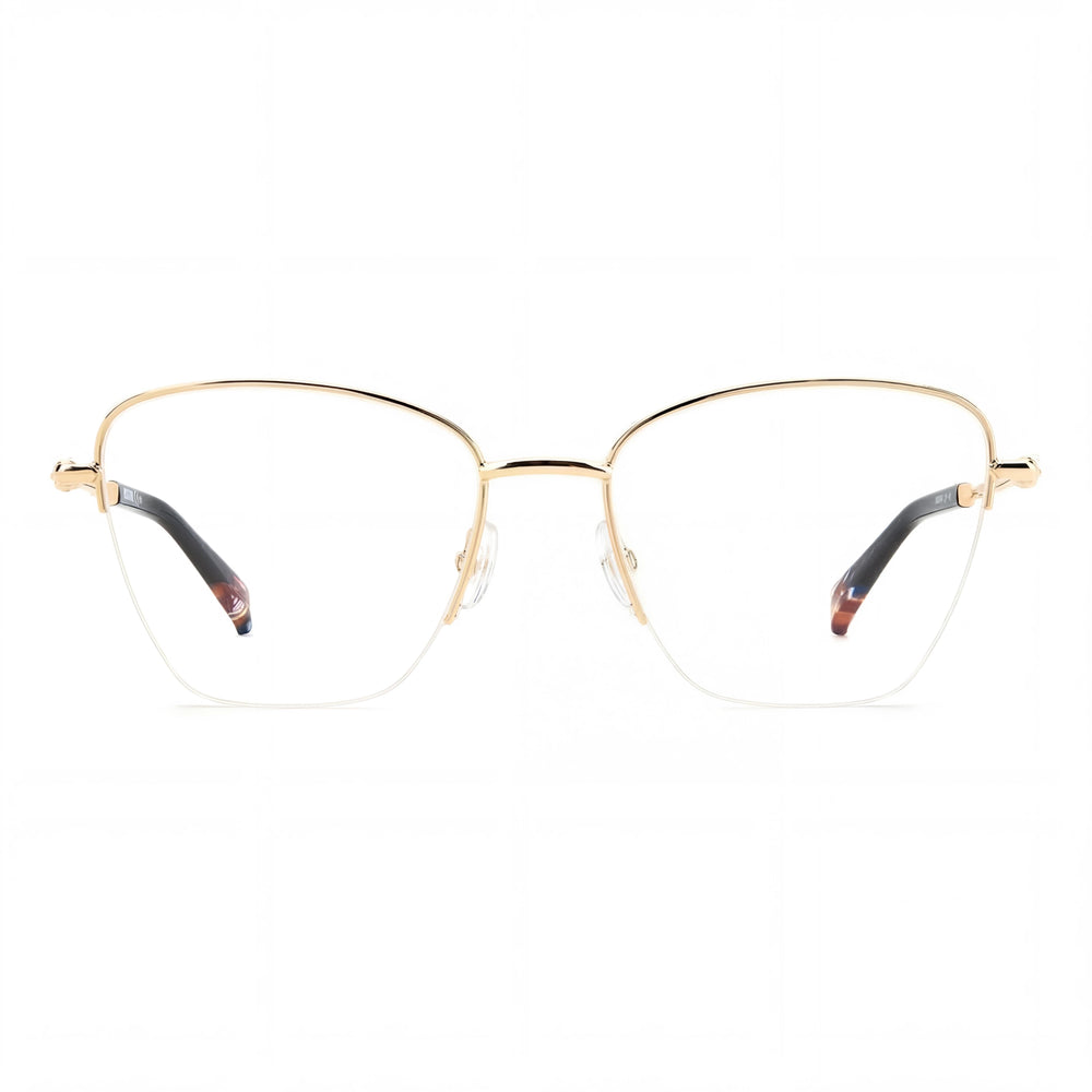 Missoni 0122 Cat Eye Eyeglasses for Women — front view, Alloy Steel