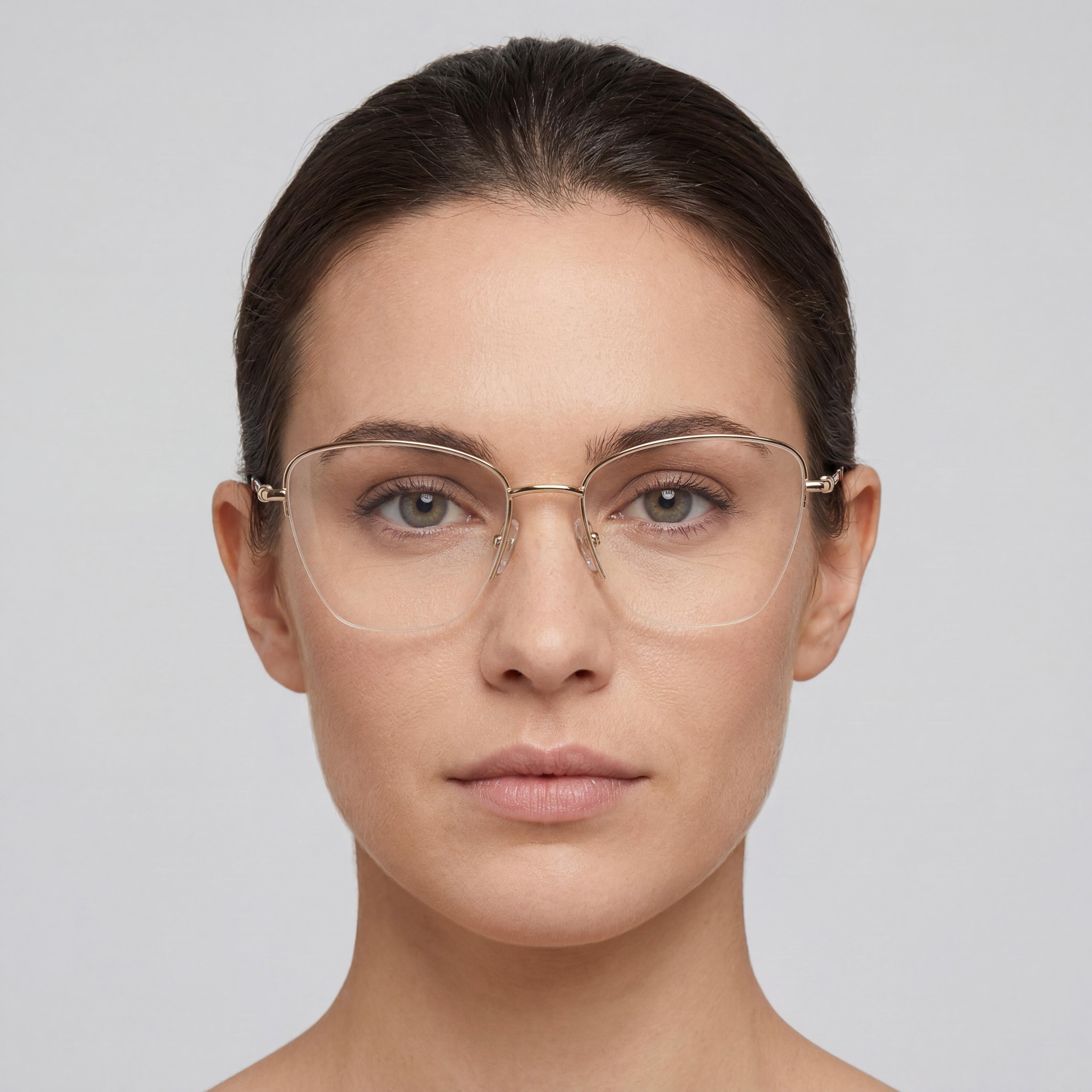 Missoni 0122 Rose Gold Cat Eye Eyeglasses for Women, Alloy Steel 53mm, Photo 4