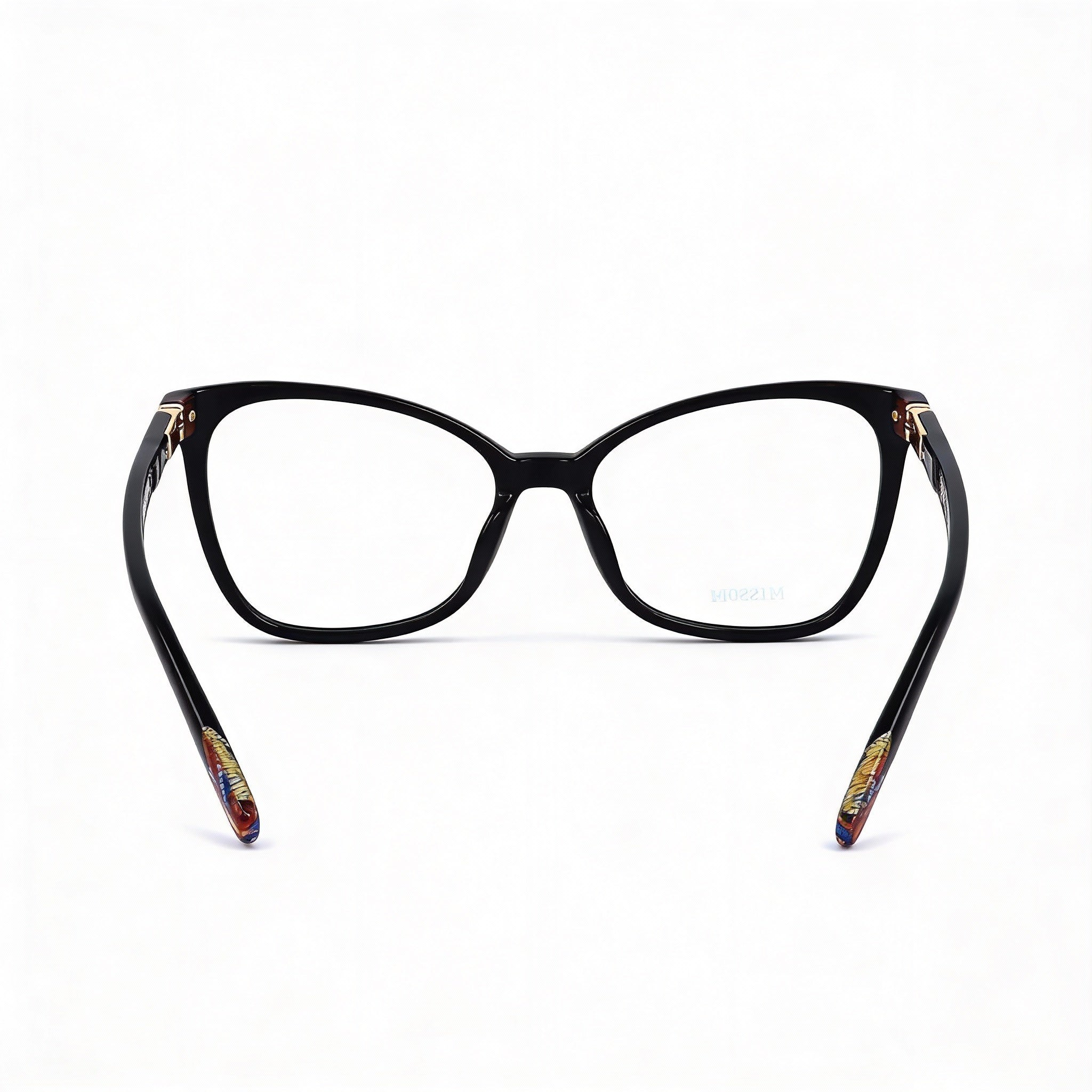 Gafas de mujer Missoni tipo Cat Eye en negro, acetato de 54 mm, Photo 3