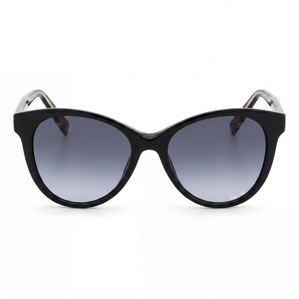 Missoni Black Oval Sunglasses for Women, 54mm, Photo 2
