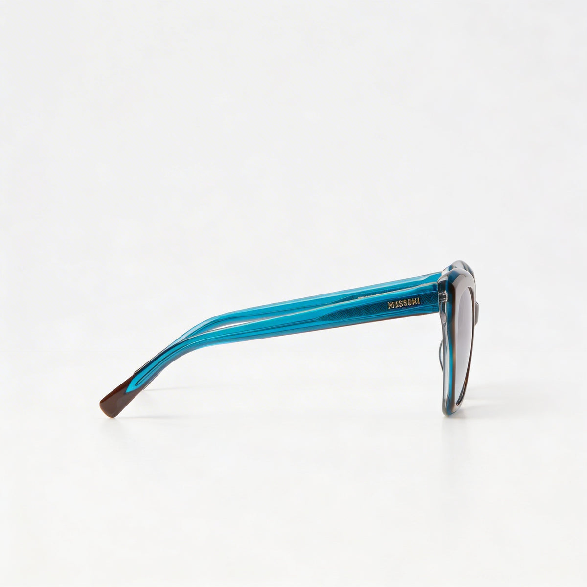 Gafas de sol ojo de gato Missoni Classic Blue para mujer, 54 mm, Photo 3