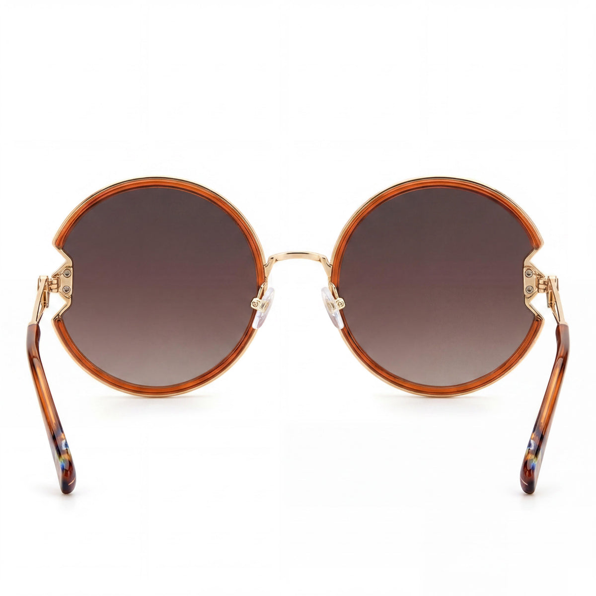 Missoni Classic Brown Round Sunglasses for Women, 59mm, Photo 4