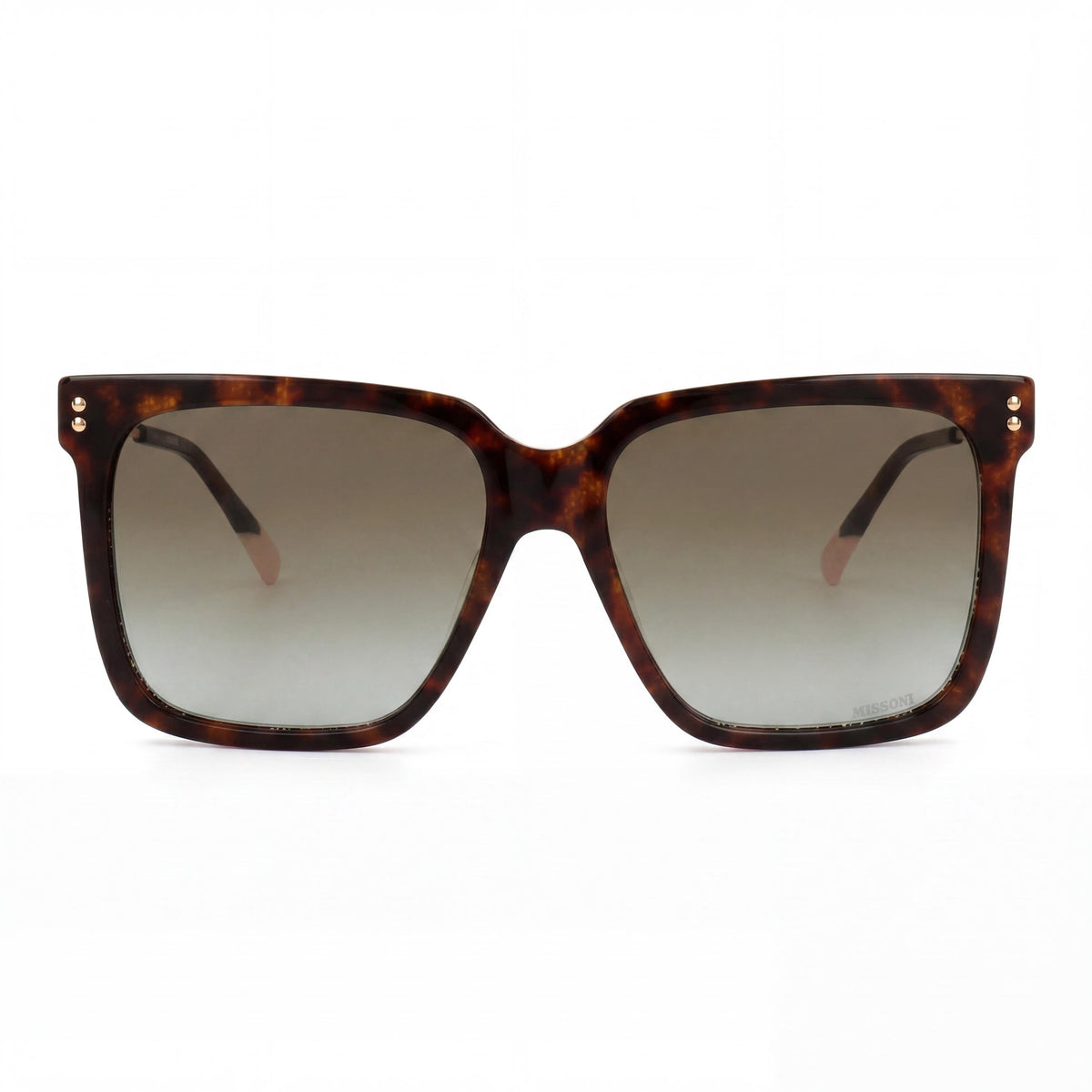 Missoni Classic Dark Tortoise Square Sunglasses for Women, 57mm, Photo 2