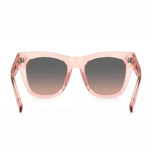 Missoni Classic Rectangle Sunglasses Women — side view, Non-Polarized Peach lens