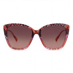 Missoni Classic Rectangle Sunglasses for Women — front view, Acetate frame