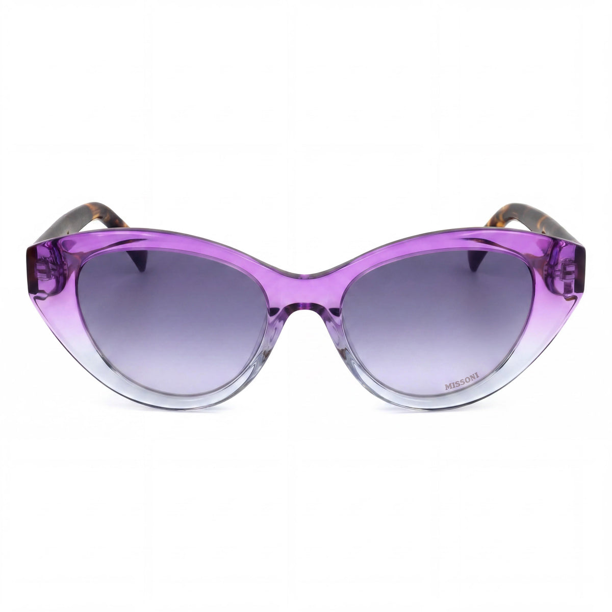 Missoni Classic Violet Havana Cat Eye Sunglasses Unisex, 53mm, Photo 2