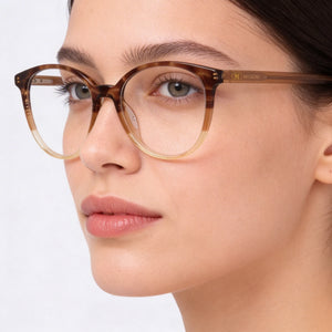 Missoni Eyewear Round Eyeglasses for Women — interior view, Plastic demo lenses