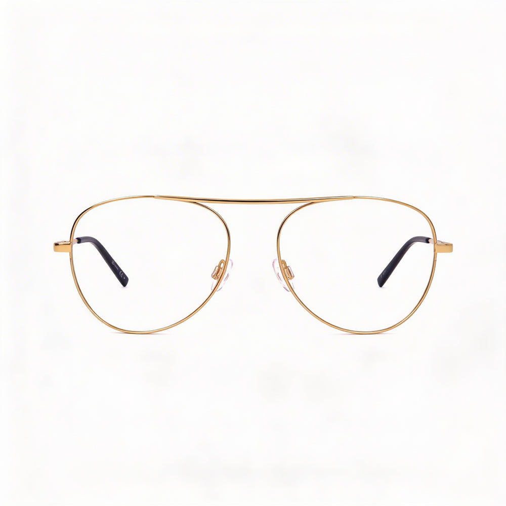 Missoni Aviator Eyeglasses Unisex — front view, Alloy Steel frame