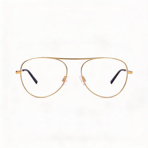 Missoni Aviator Eyeglasses Unisex — front view, Alloy Steel frame