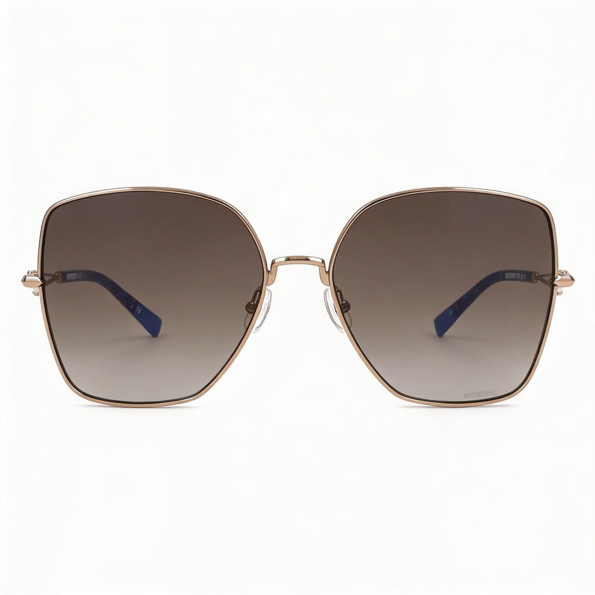 Missoni Gold Copper Shield Sunglasses for Women, 59mm, Photo 2