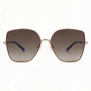 Missoni Shield Sunglasses for Women — front view, Stainless Steel frame