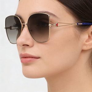 Missoni Gold Sunglasses Women — lifestyle wear, road trips and long drives