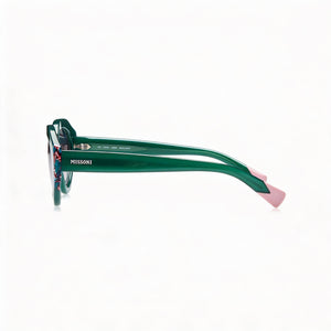 Missoni Rectangle Sunglasses for Women — front view, Acetate frame