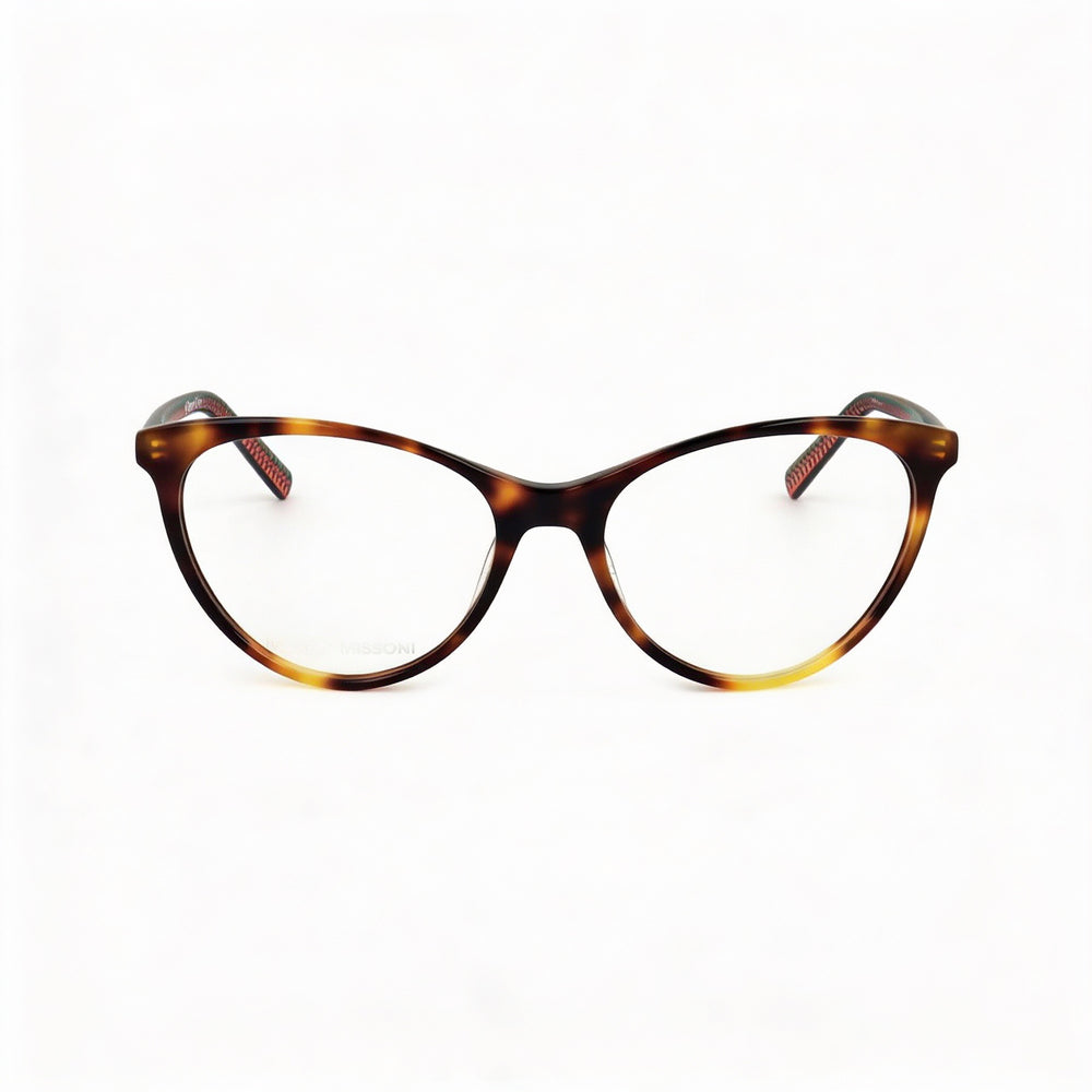 Missoni Cat Eye Eyeglasses Unisex — front view, Acetate