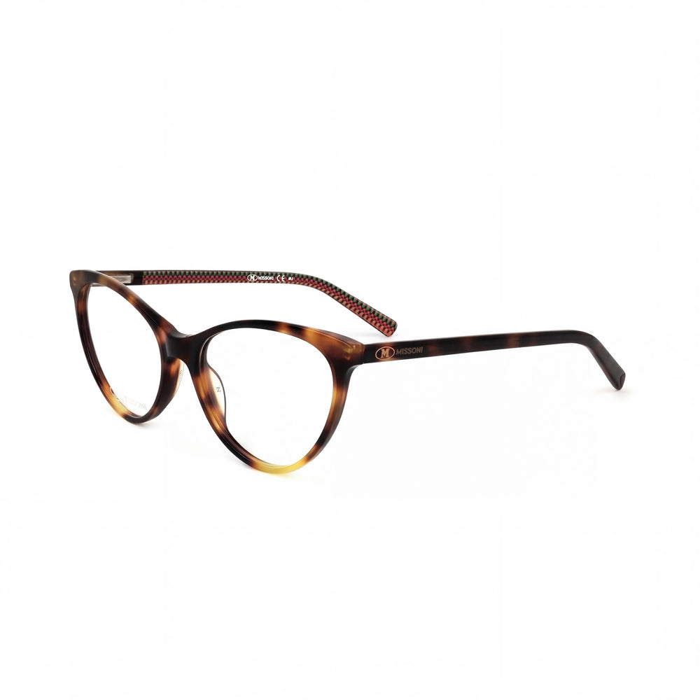 Missoni Havana Cat Eye Eyeglasses Unisex, Acetate frame