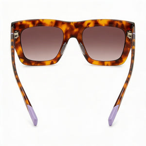 Missoni Rectangle Sunglasses Unisex — interior view, Non-Polarized lens detail