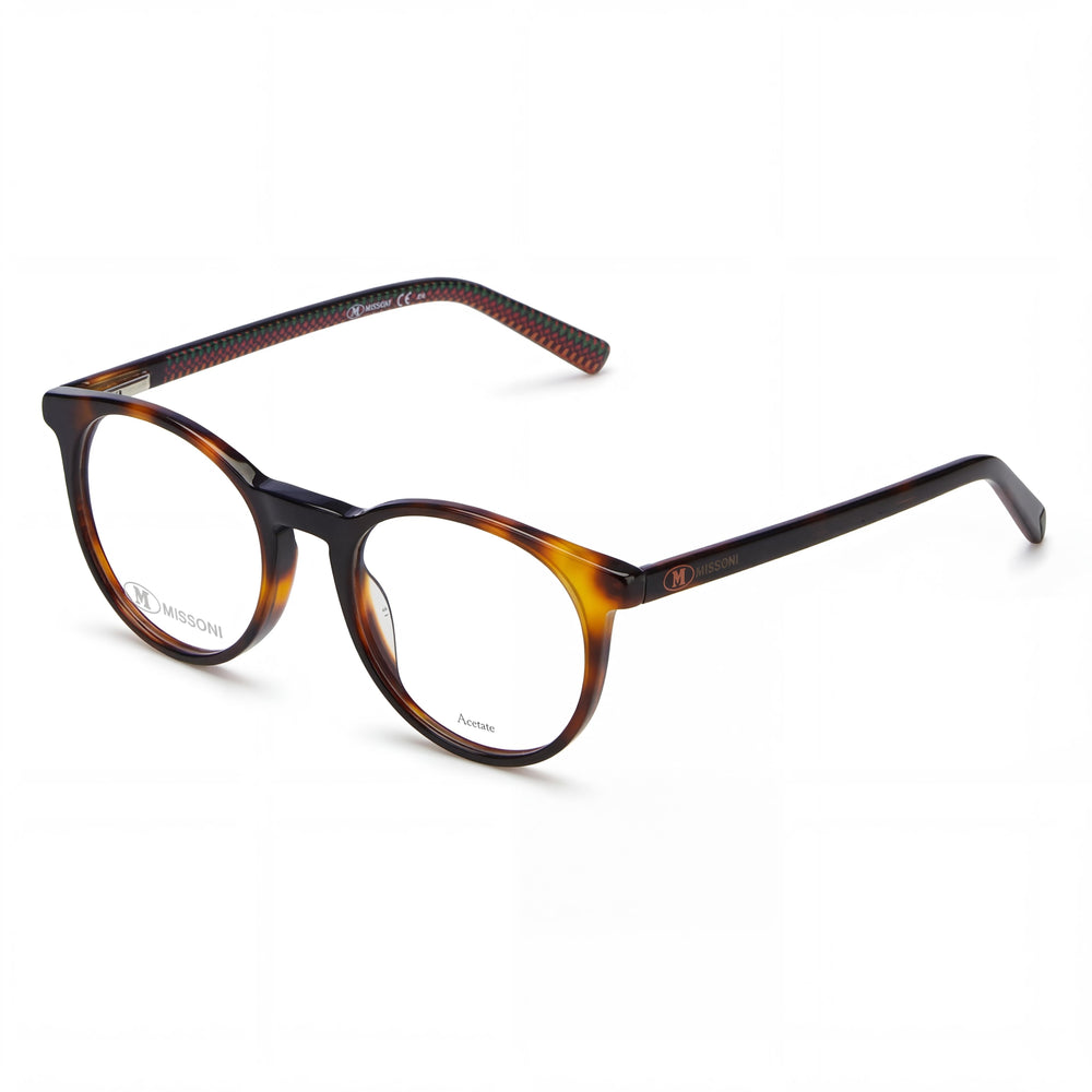 Missoni Havana Round Eyeglasses for Women, Acetate frame