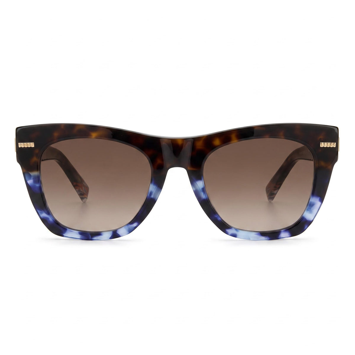 Gafas de sol cuadradas Missoni Havana para mujer, 51 mm, Photo 2