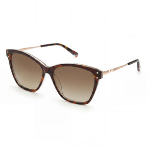 Missoni MIS 0003/S Brown Shield Sunglasses for Men, HA lens