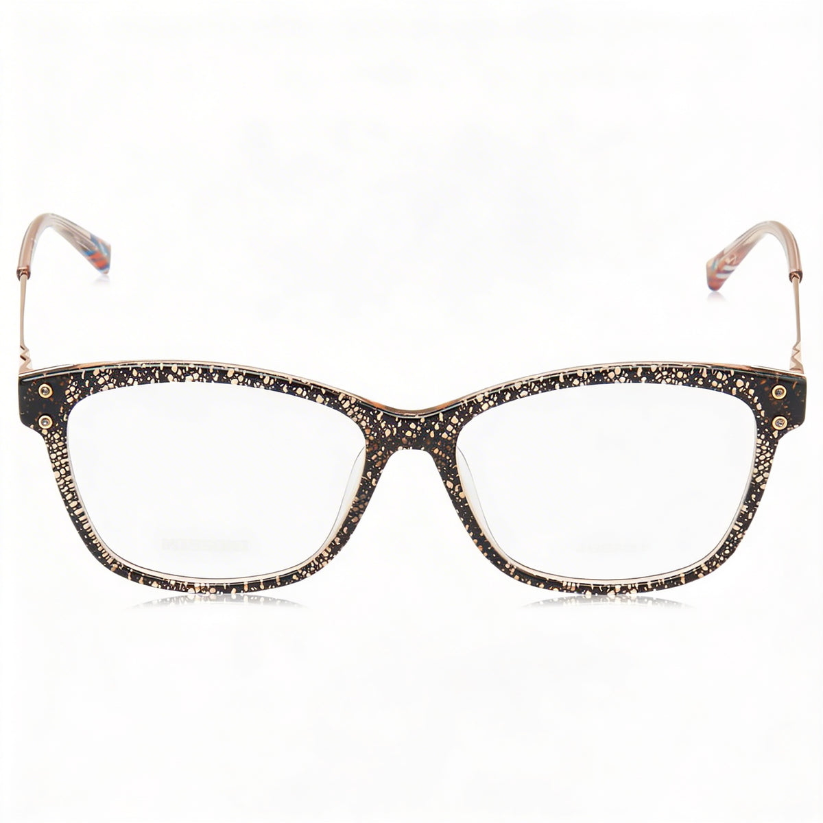 Missoni Mis 0006 Plum Multic Square Eyeglasses for Women, 53mm, Photo 2