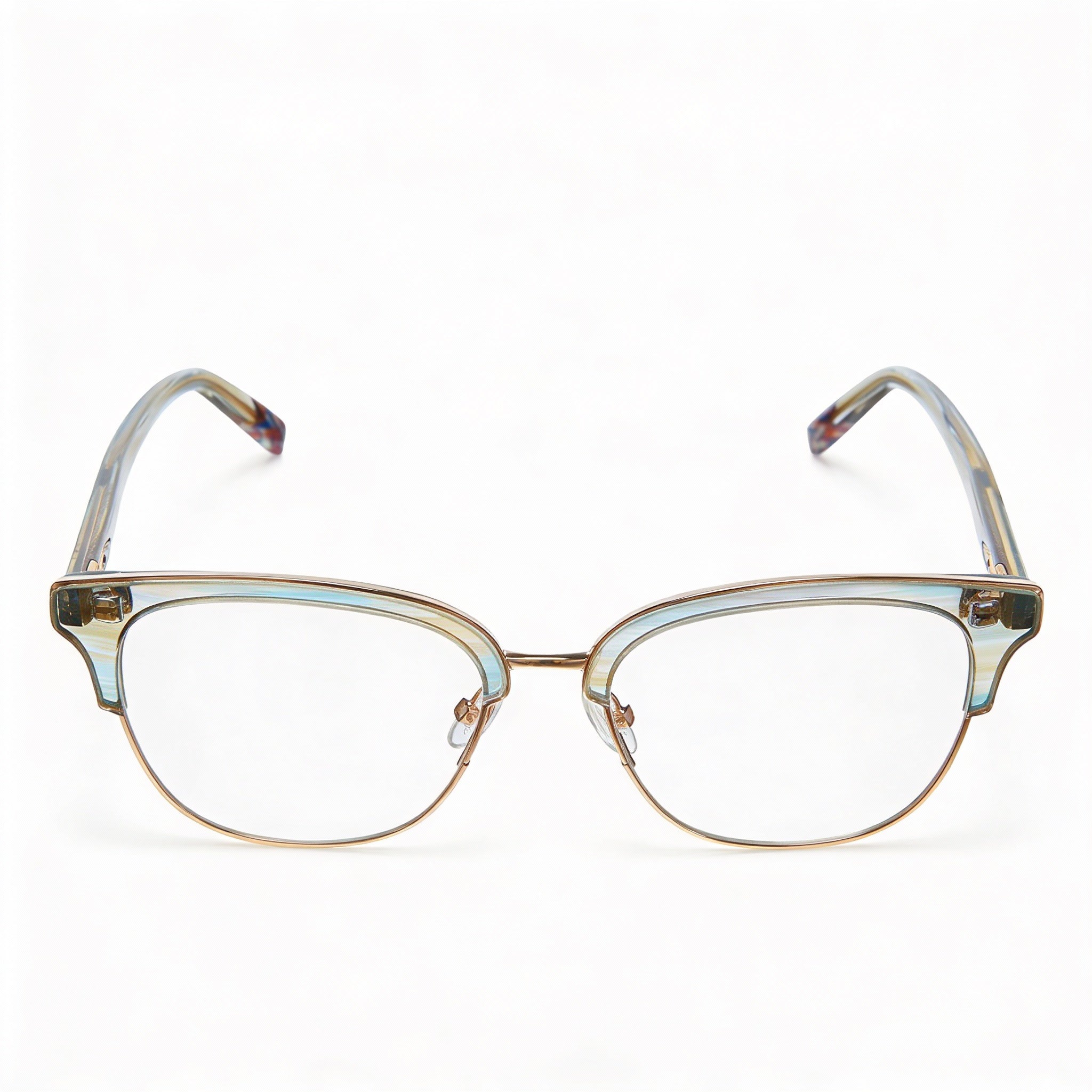 Missoni MIS 0012 Turquoi Round Eyeglasses for Men, Metal, Photo 2