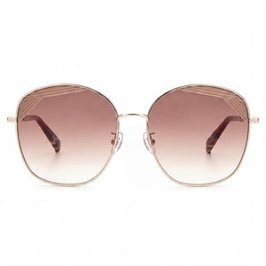 Missoni Mis 0014/S Round Sunglasses for Women — front view, Alloy Steel frame