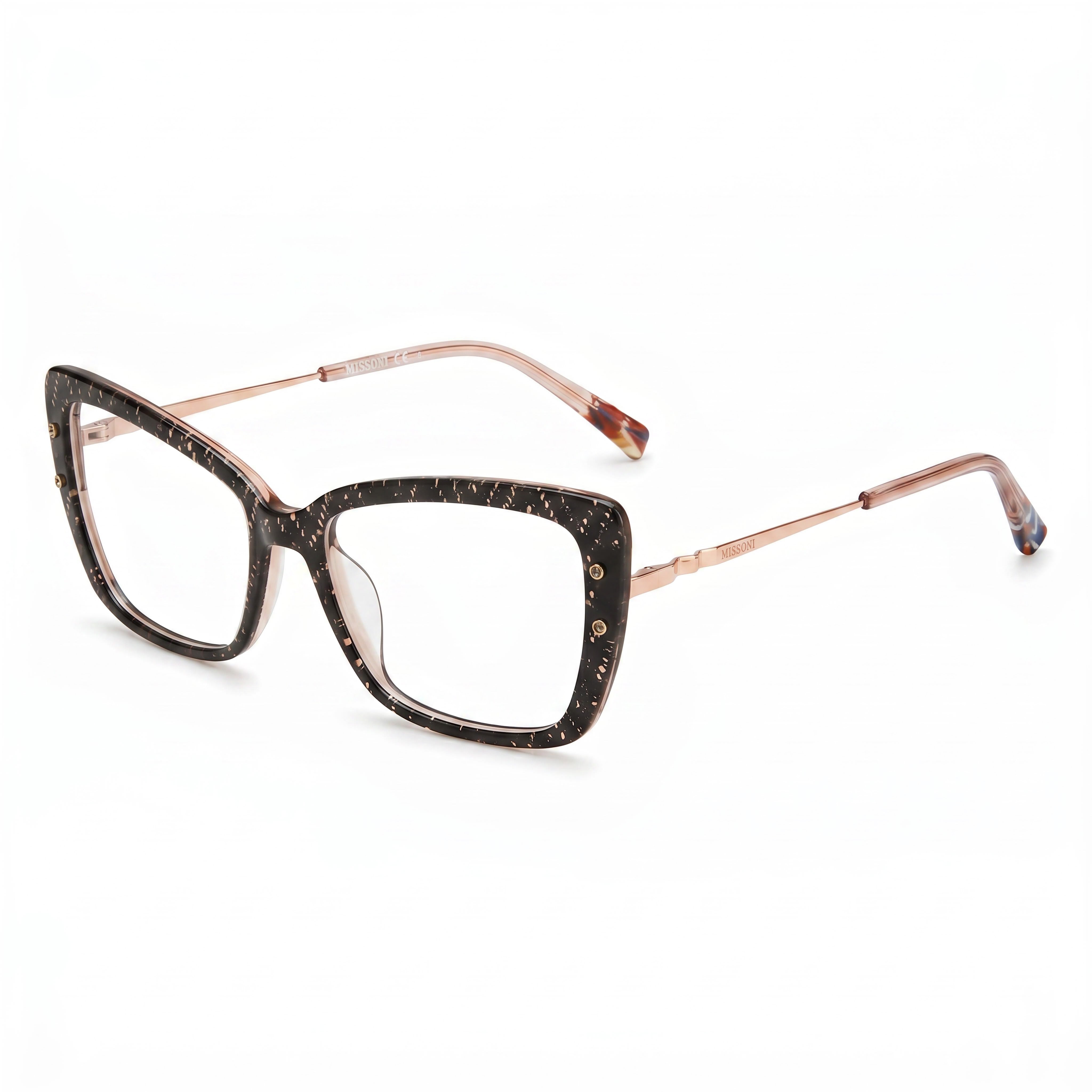 Missoni MIS 0028 Black Nude Cat Eye Eyeglasses for Women, 54mm, Photo 1