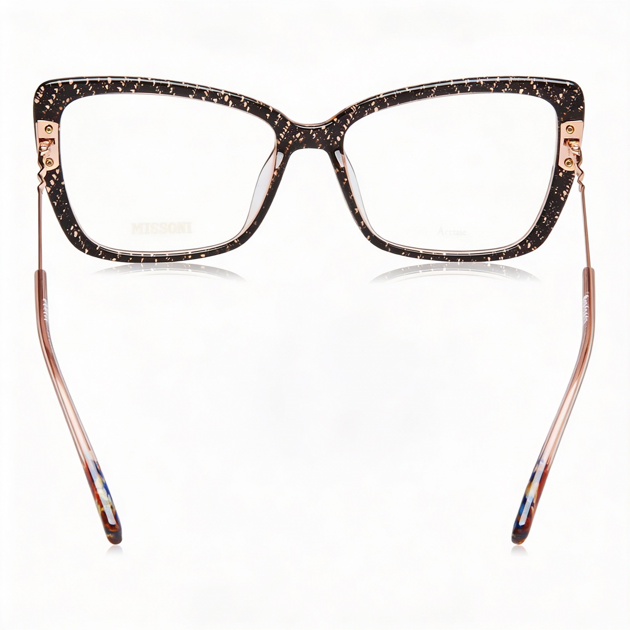 Missoni MIS 0028 Black Nude Cat Eye Eyeglasses for Women, 54mm, Photo 3