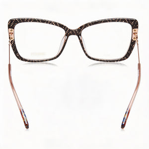 Missoni MIS 0028 Cat Eye Eyeglasses Women — side view, Black Polyamide temples