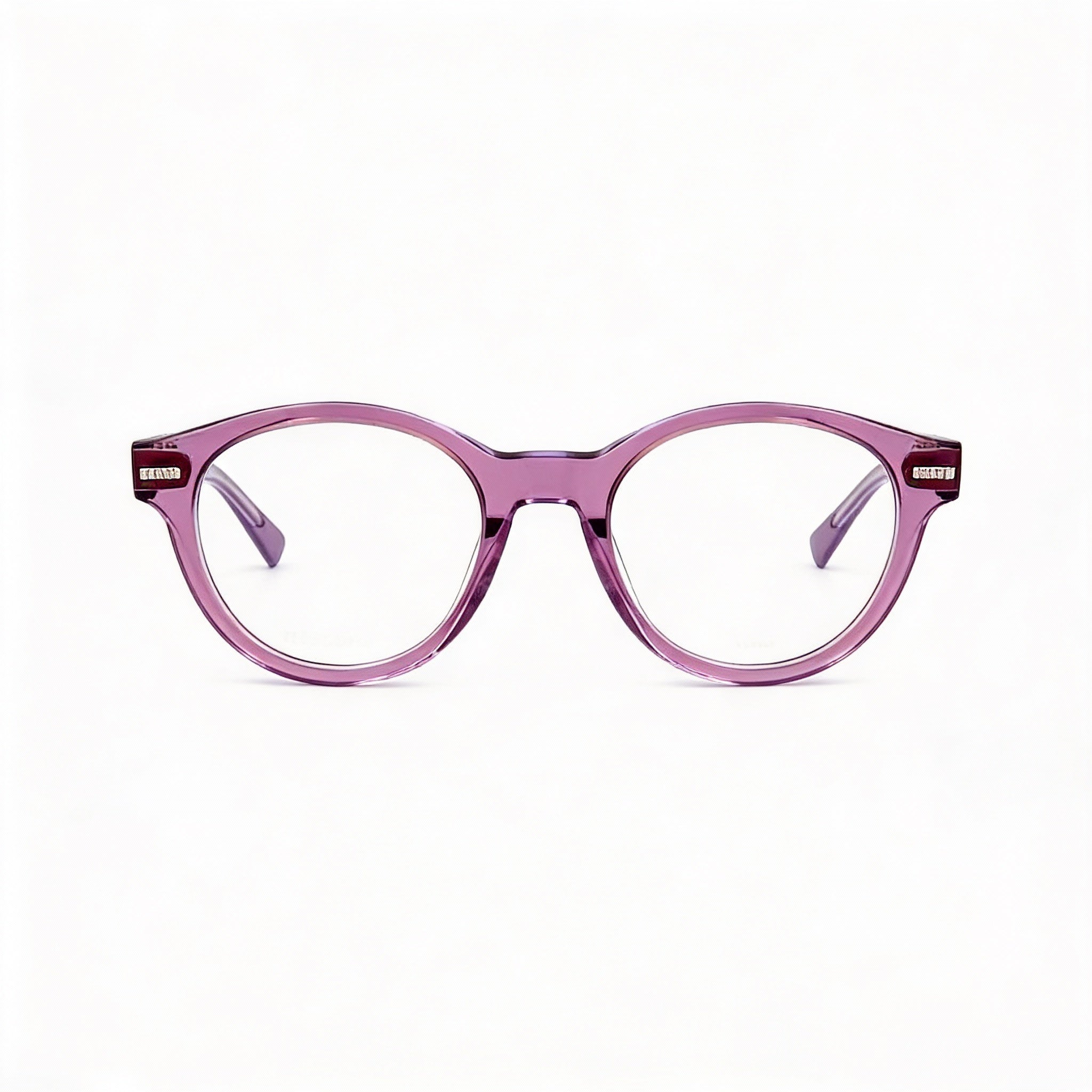 Missoni MIS 0050 Violet Lilac Round Unisex Eyeglasses, Acetate 48mm, Photo 2