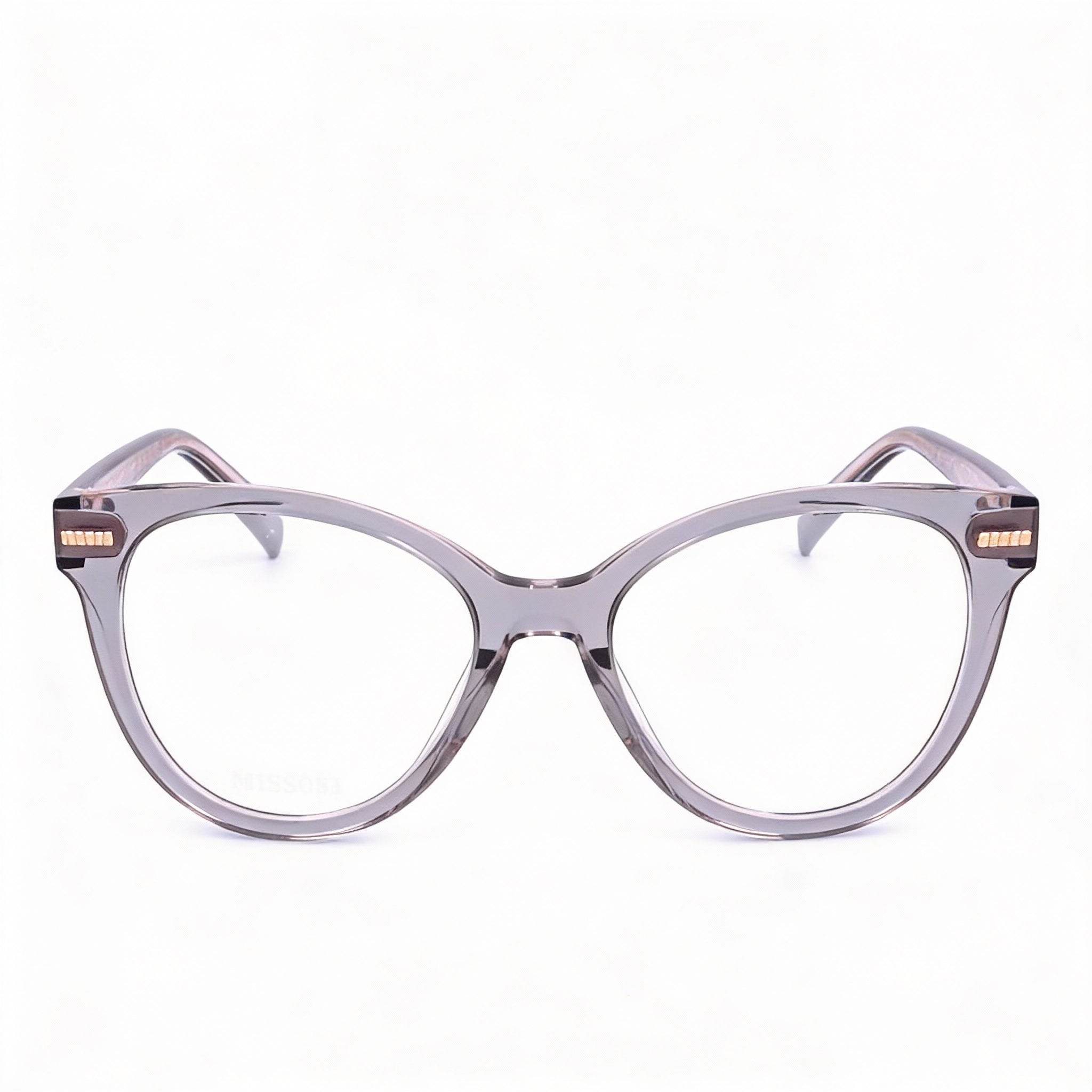 Missoni MIS 0051 Grey Beige Cat Eye Eyeglasses for Women, Acetate 50mm, Photo 2