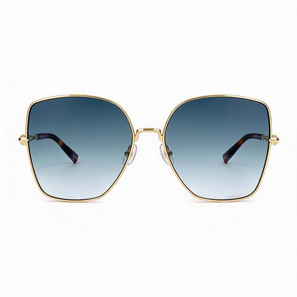 Gafas de sol cuadradas Missoni MIS 0052/S para mujer en oro rosa, 57 mm, Photo 2