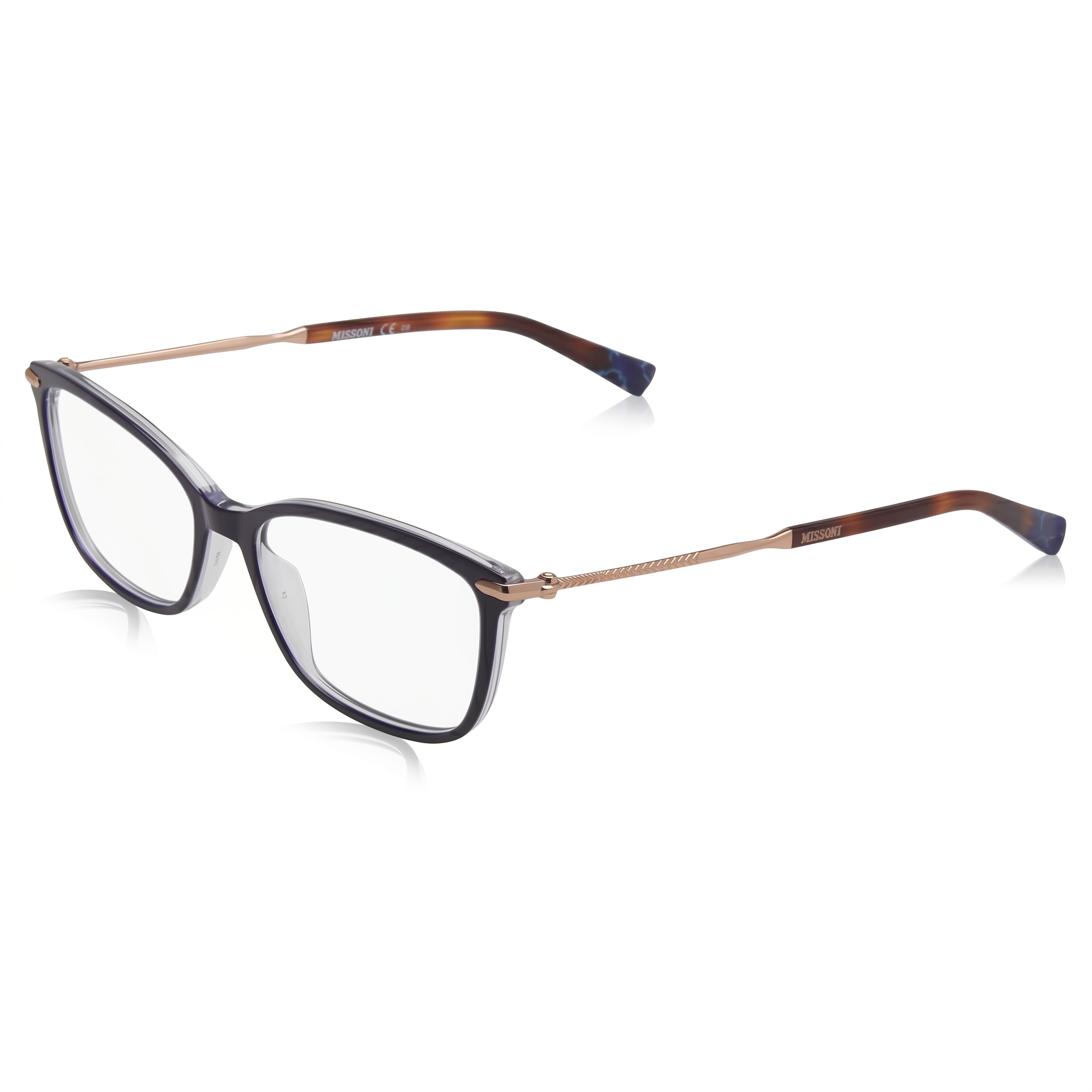 Missoni MIS 0058 Gafas Recatangular Havana para Mujer, Acetato 53mm, Photo 1