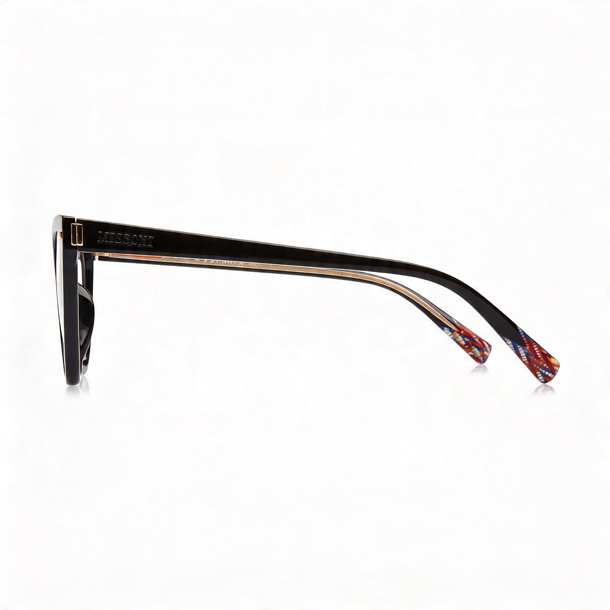 Missoni Mis 0072 Black Cat Eye Eyeglasses for Women, 52mm, Photo 3