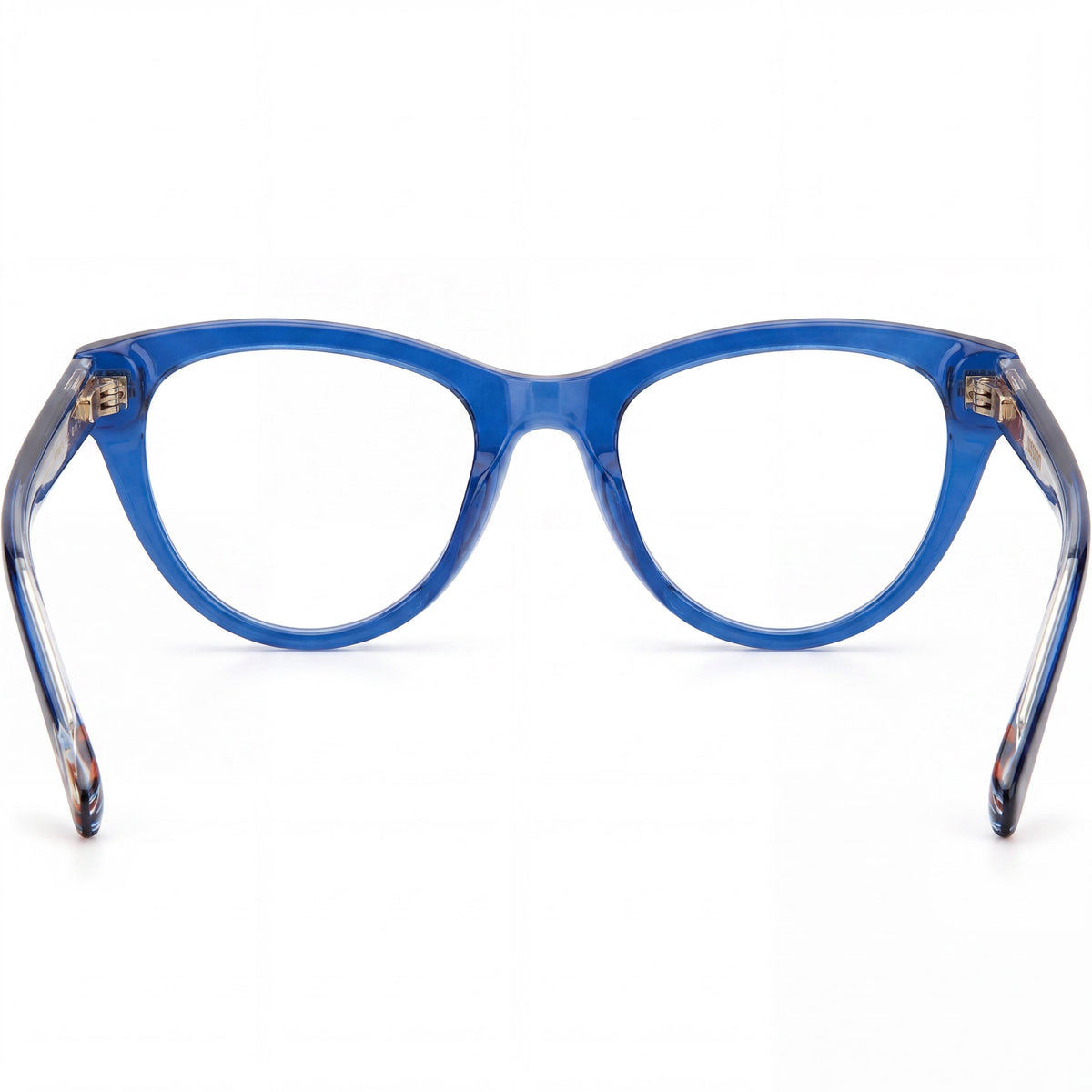 Gafas de sol Missoni MIS 0073 para mujer con montura de acetato azul y lentes azules, ancho de lente de 51 mm, Photo 3