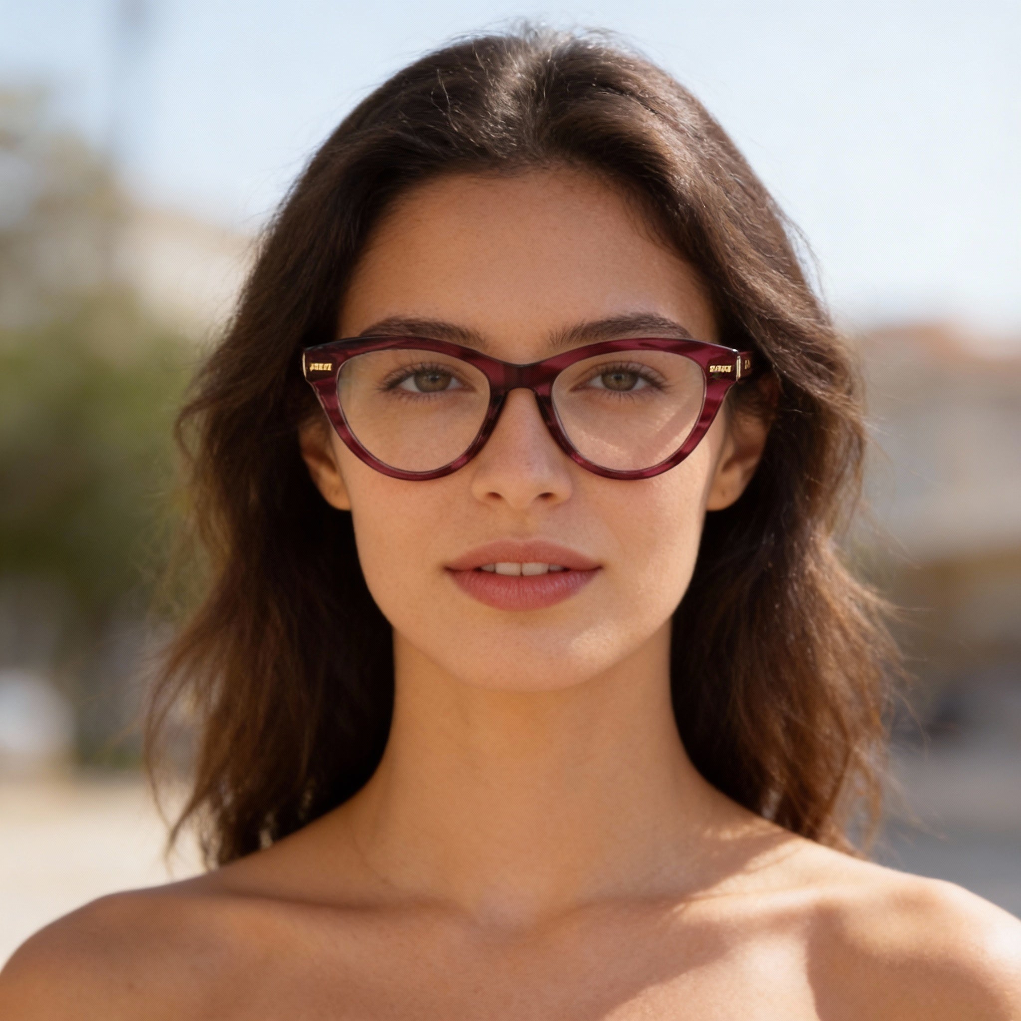 Gafas Missoni MIS 0073 ojo de gato rosa cereza para mujer, 51 mm, Photo 3