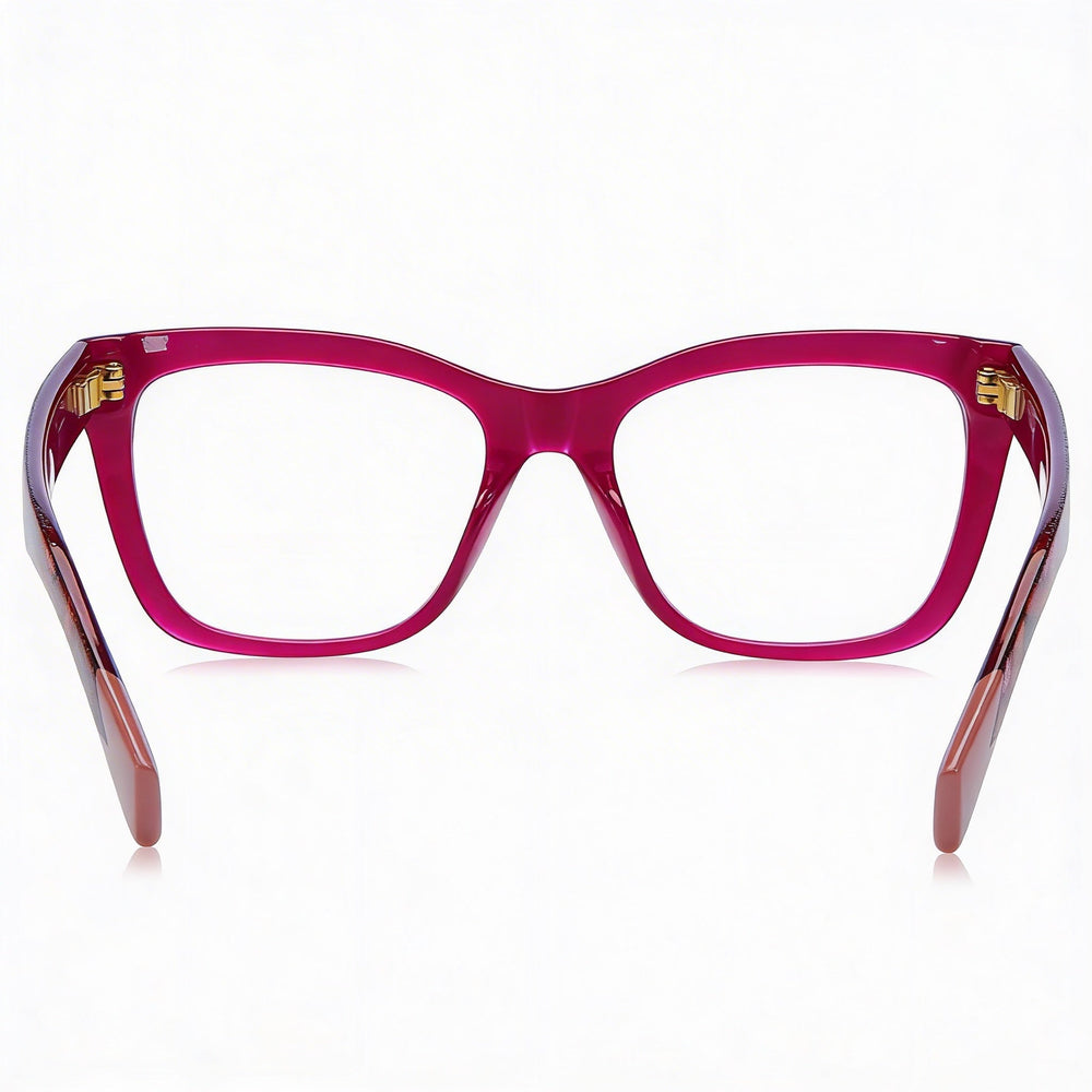 Missoni MIS 0081 Shield Eyeglasses Unisex — side view, Transparent Acetate temples