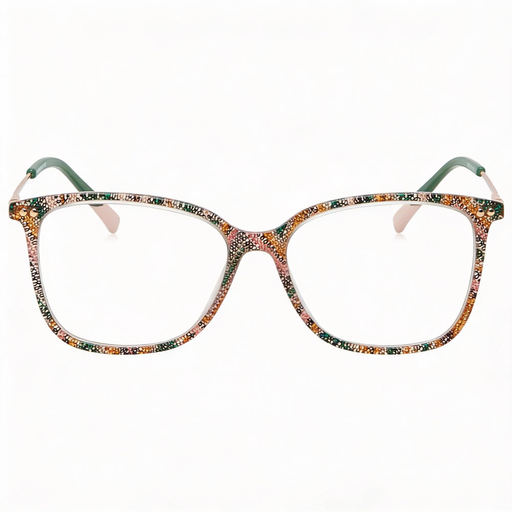 Missoni MIS 0085 Square Eyeglasses for Women — front view, Acetate