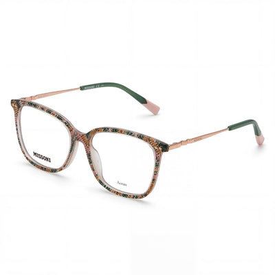 Missoni MIS 0085 Beige Square Eyeglasses for Women, Acetate frame