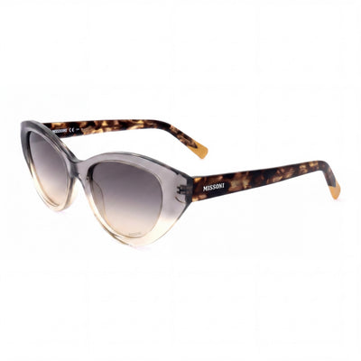 Missoni MIS 0086/S Havana Cat Eye Sunglasses for Women, Grey Ochre lens