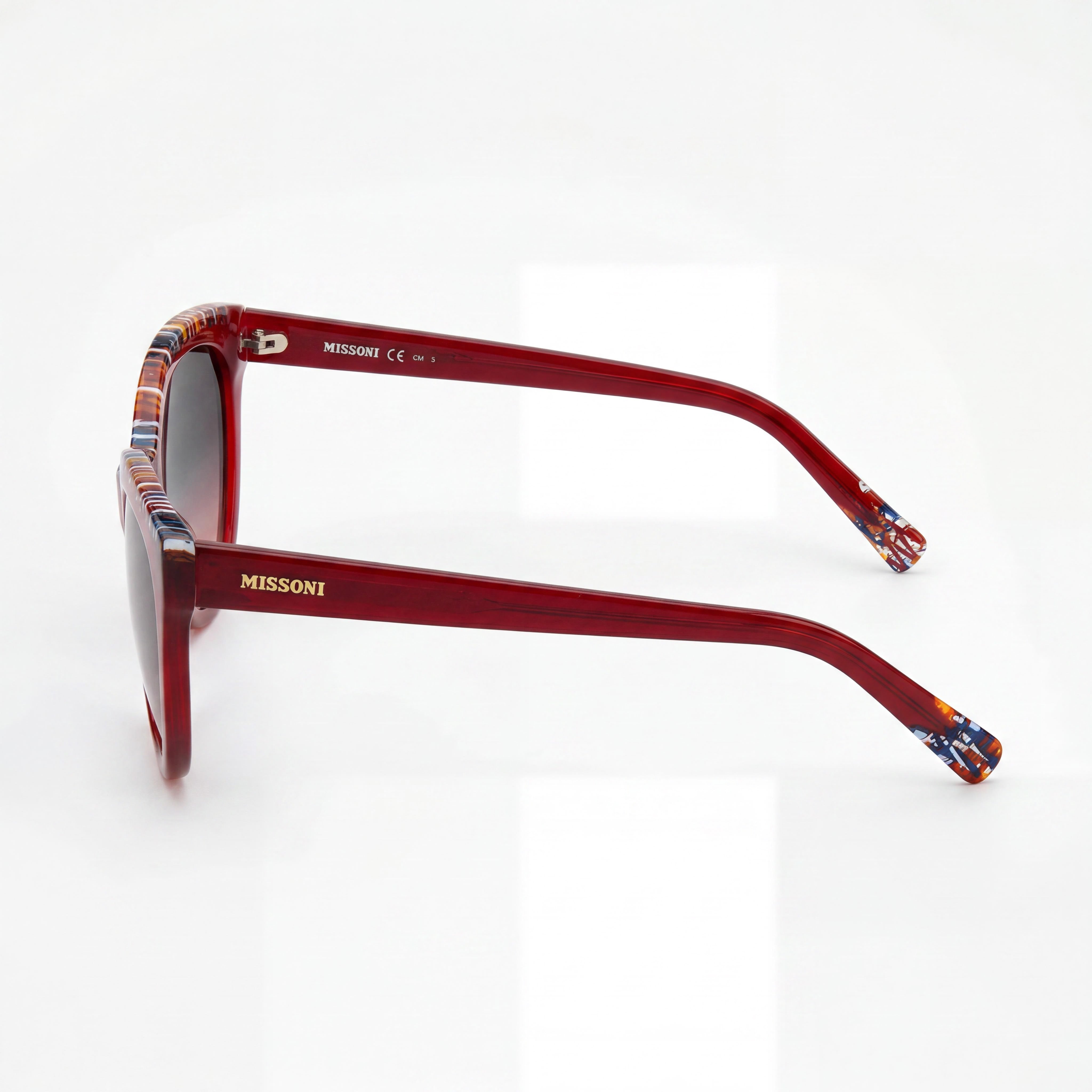 Missoni Mis 0088/S Burgundy Cat Eye Sunglasses for Women, 57mm, Photo 2