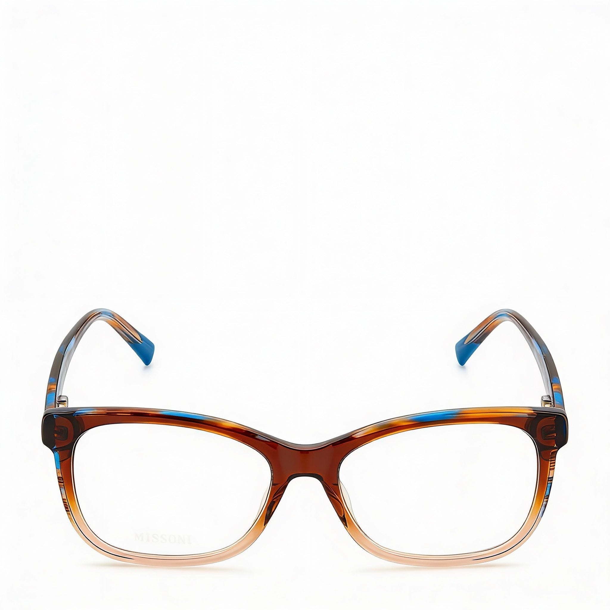 Missoni MIS 0090 Brown Rectangle Eyeglasses for Women, Acetate 54mm, Photo 2