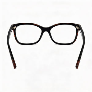 Missoni MIS 0090 Rectangle Eyeglasses Women — side view, Havana Acetate temples