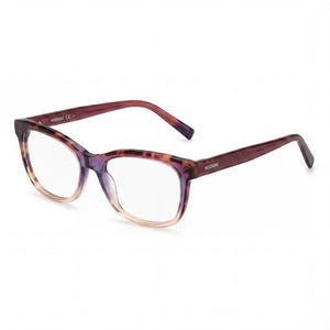 Missoni Mis 0090 Red Rectangle Eyeglasses for Women, Acetate frame