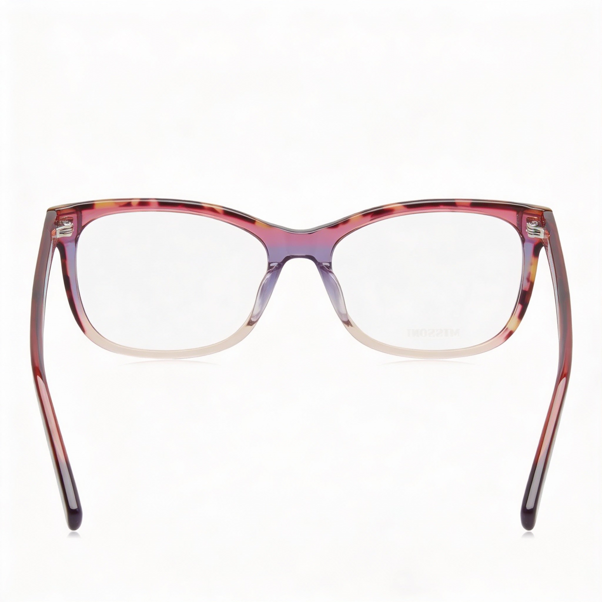 Gafas de sol rectangulares Missoni Mis 0090 rojas para mujer, acetato 52mm, Photo 3