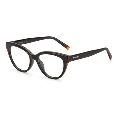 Missoni MIS 0091 Black Rectangle Eyeglasses for Women, Acetate frame