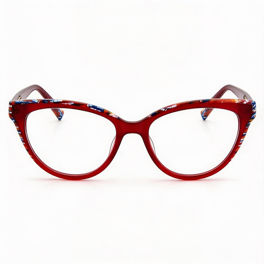 Missoni MIS 0091 Cat Eye Eyeglasses for Women — front view, Acetate